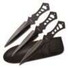 Perfect Point - Throwing Knives - Set of 3 - TK-017-3B 1 PERFECT POINT - 3-PACK THROWING KNIVES