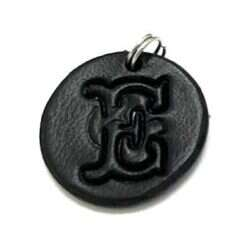 Handmade pendant from swedish quality leather