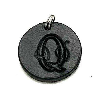 Handmade pendant from swedish quality leather