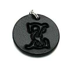 Handmade pendant from swedish quality leather