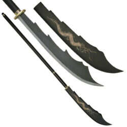 JS-667 Oriental sword 63.25" overall