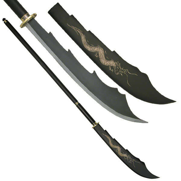 BladesUSA - Hand Forged Chinese Warrior Sword - JS-667 3 JS-667 Oriental sword 63.25" overall