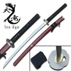 Ten Ryu Samurai Sword 024 - odd inverted sword
