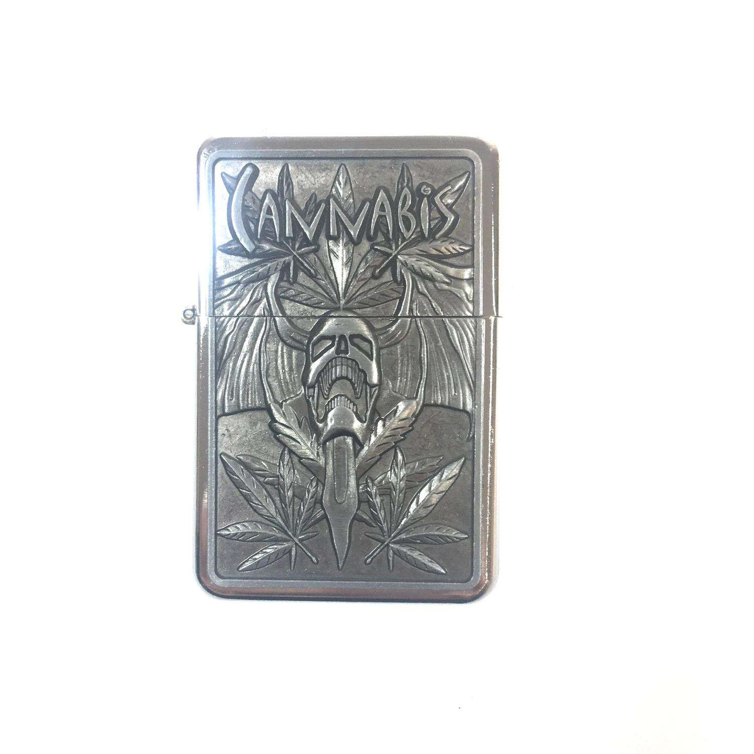 Gasoline / Oil Lighter - Gentelo - Cannabis 3d 2 Gasoline / Oil Lighter - Gentelo - Cannabis 3d