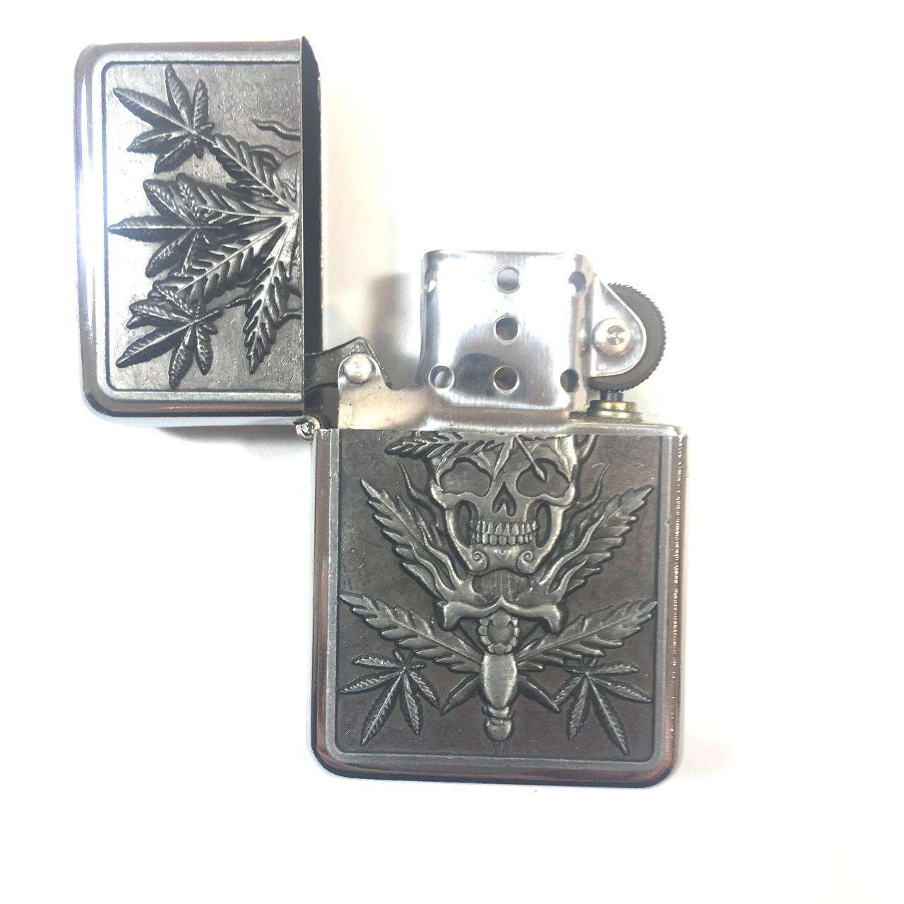 Bensintändare / Tändare - Bensin - Gentelo - Cannabis 3d tryck 4 Gasoline / Oil Lighter - Gentelo - Cannabis 3d