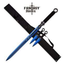 Fantasy Master - 644BL - Sword + 2 Knives