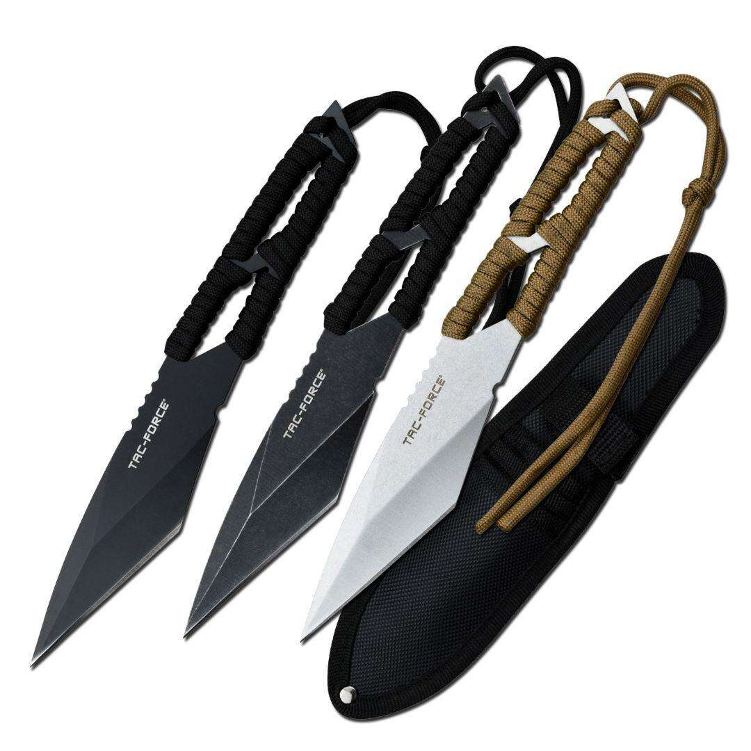 Tac-Force Throwing Knife Set - TF-TK0002-3 3 TAC-FORCE - TK0002-3 - Throwing Knife Set