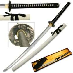 Ten Ryu LU-014W Hand forged samurai sword 43.7" overall