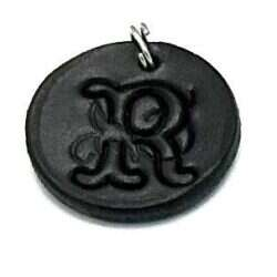 Handmade pendant from swedish quality leather