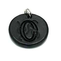 Handmade pendant from swedish quality leather