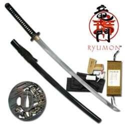 Ryumon RY-3041 Hand forged samurai sword 40.9" overall