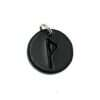 Handmade pendant with nordic rune made of swedish leather 1 Handmade pendant with nordic rune made of swedish leather