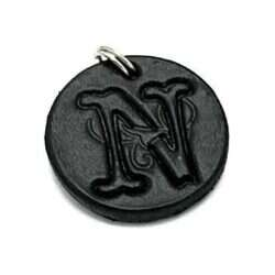 Handmade pendant from swedish quality leather