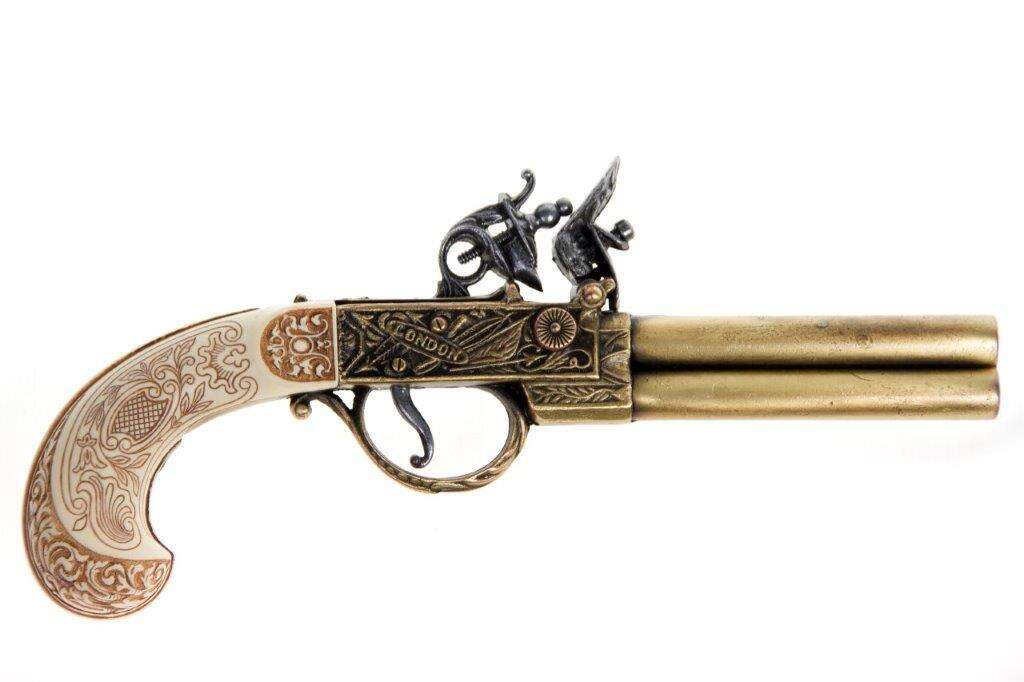 Replica - Twigg of London - 18th century - double barreled flint lock