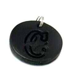 Handmade pendant from swedish quality leather