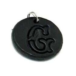 Handmade pendant from swedish quality leather