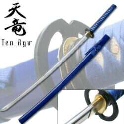 Ten Ryu TR-001BL Hand Forged Samurai Sword 40" overall
