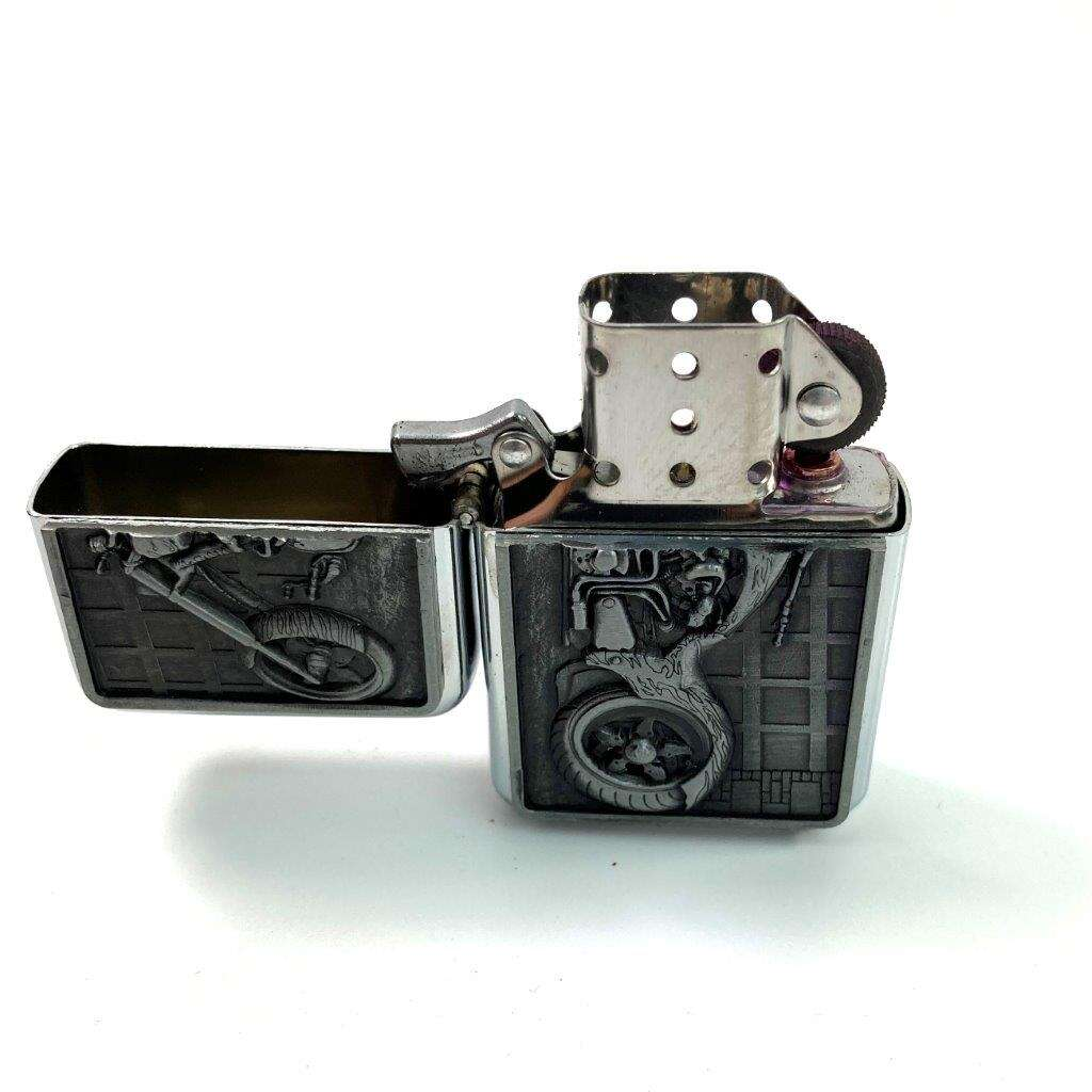 Bensintändare / Tändare - Bensin - Gentelo - Motorcykel 4 Gasoline / Oil Lighter - Gentelo - Motorbike