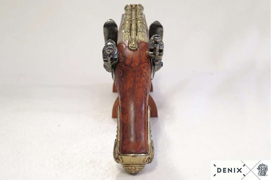 NAPOLEON PISTOL WITH 2 BARRELS, FRANCE 1806 Replica