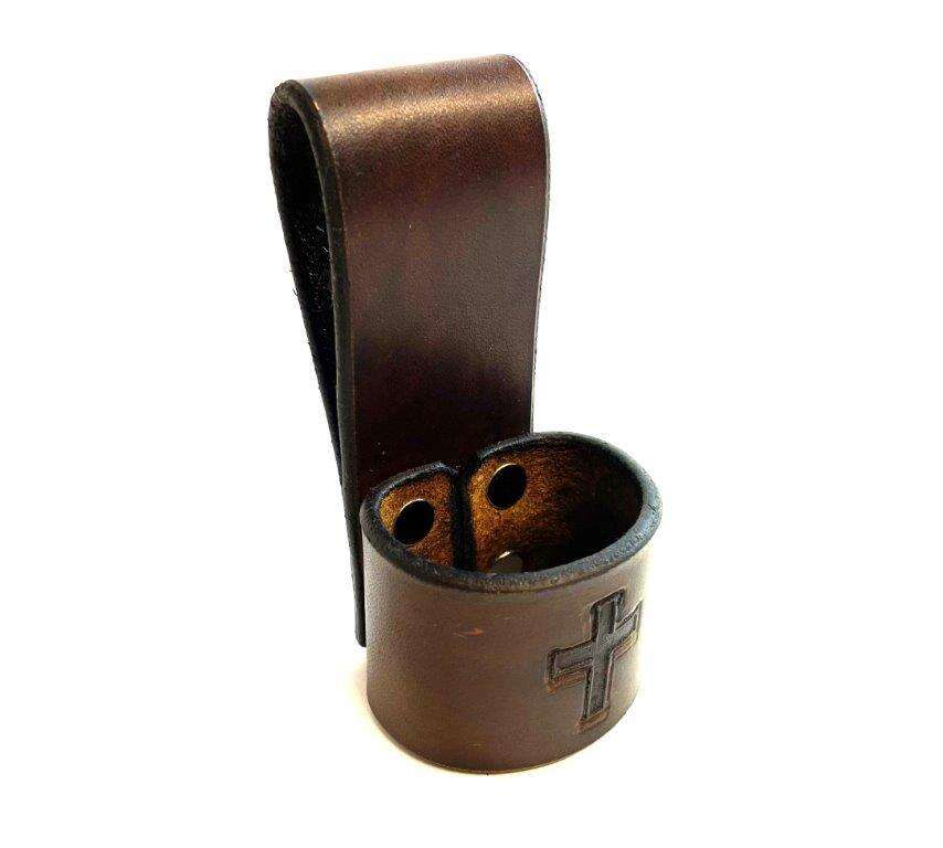 Handmade beltholder for axes and tools - swedish premium leather product