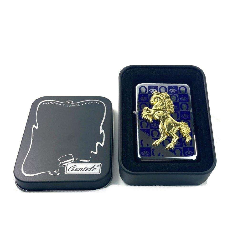 Bensintändare / Tändare - Bensin - Gentelo - Häst 5 Gasoline / Oil Lighter - Gentelo - Horse