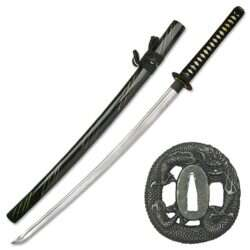 SW-941BK - Hand forged samurai sword