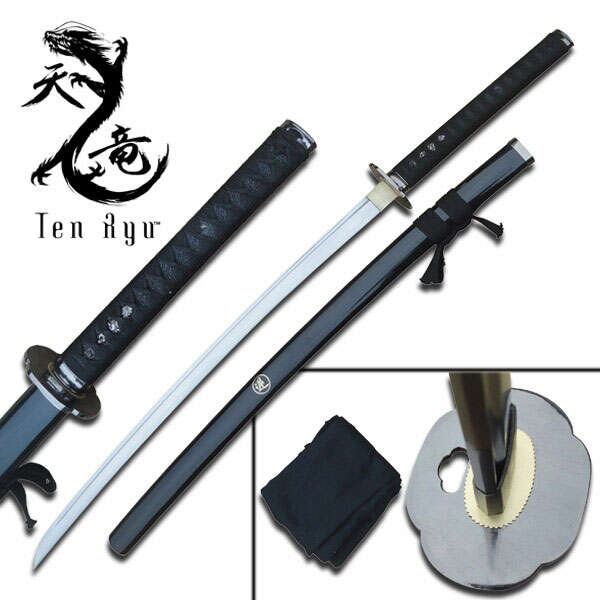 Ten Ryu Samuraj Svärd 024 - udda omvänt svärd 3 Ten Ryu Samurai Sword 024 - odd inverted sword