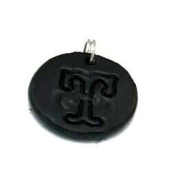 Handmade pendant from swedish quality leather