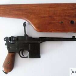 MAUSER C96 PISTOL, GERMANY 1896 Replica with wood Stock