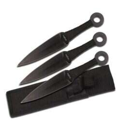 PERFECT POINT - PP-869-3 - 3-PACK THROWING KNIVES 9"