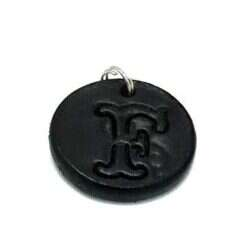 Handmade pendant from swedish quality leather