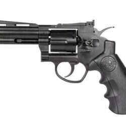 SRC - Replica - Titan 4" Black - CO2 - 6MM Airsoft Revolver