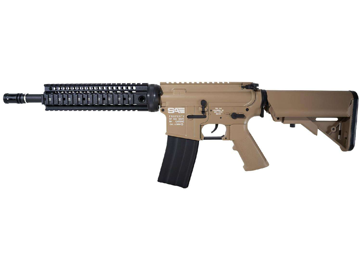 Airgun replica - Swiss Arms FN Herstal M4 RAS - Co2 - 4.5mm - NBB 4 Airgun replica - Swiss Arms FN Herstal M4 RAS - Co2 - 4.5mm - NBB