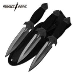 Perfect Point - Throwing Knives - Set of 3 - PP-081-3BK