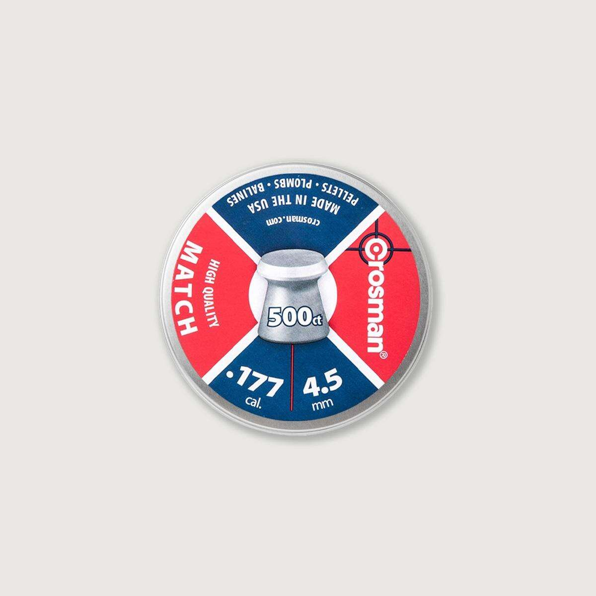 Crosman Match 500 pcs 4,5mm 3 Crosman Match 500 pcs 4,5mm