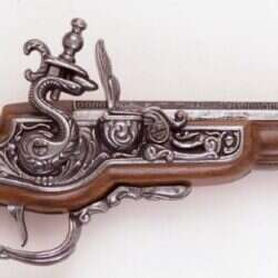 Kolser - Replica - 18th century straight flintlock pistol
