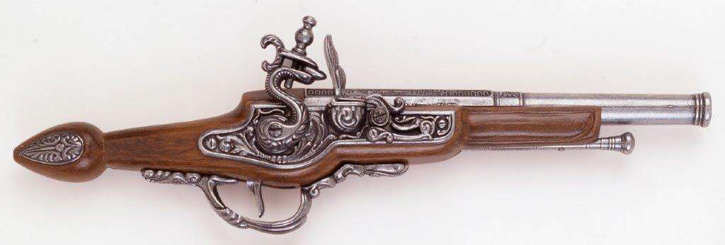 Kolser - Replica - 18th century straight flintlock pistol