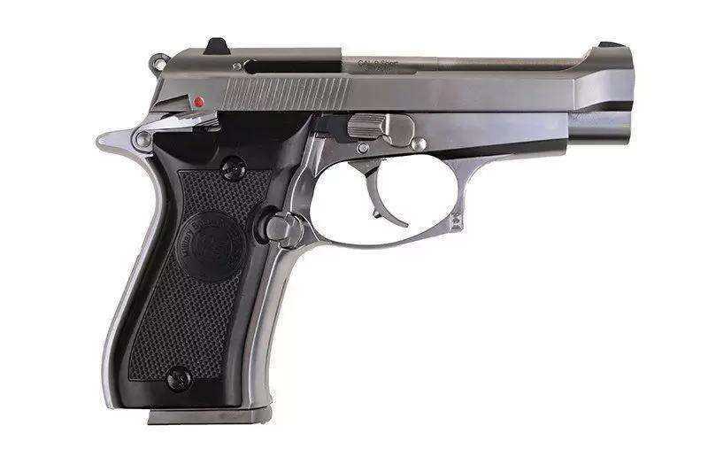 WE - M84 Mini pistol Replica - Silver - Gbb - 6mm airsoft 8 WE - M84 Mini pistol Replica - Silver - Gbb - 6mm airsoft