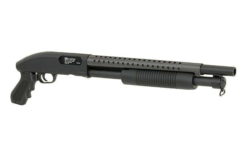 EE - M58B Pumphagel Replika Airsoft 6mm fjäderdrivet 6 EE - M58B Pump Shotgun Replica Airsoft 6mm spring operated