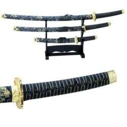 JL-021BL4 - Samurai sword set 40"