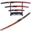 YK-58R4 - 3 Piece Samurai sword set