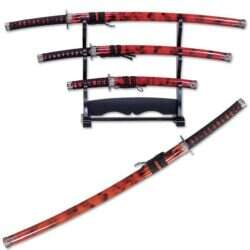 YK-58R4 - 3 Piece Samurai sword set