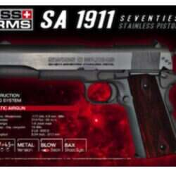 Swiss Arms - Seventies 1911 - Replica Airgun pistol - Blowback - co2 - 4.5mm
