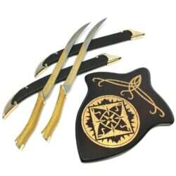 Fantasy svärd - Sagan om ringen - Legolas 2 korta svärd m. slidor