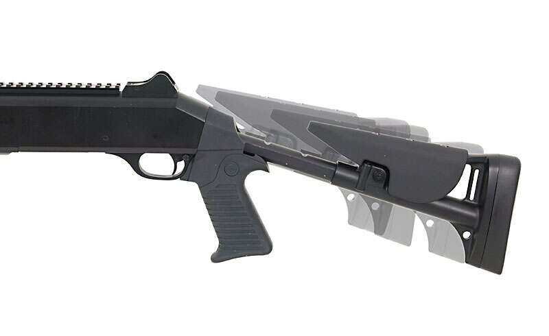 EE - TRI-SHOT M56DL Pump shotgun - Black 6mm airsoft 5 EE - TRI-SHOT M56DL Pump shotgun - Black 6mm airsoft