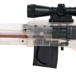 Mossberg M590 Airsoft Shotgun 6mm spring action clear plastic