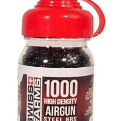 Swiss Arms - black Steel BB - High Density - 1000 pcs