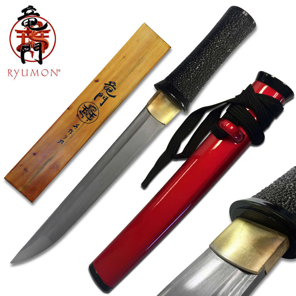 RYUMON RY-3204 HANDMADE SHORT SWORD 14" OVERALL 3 RYUMON RY-3204 HANDMADE SHORT SWORD 14" OVERALL