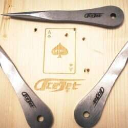 ACEJET - HORNET - THROWING KNIFES - SET OF 3 KNIVES - BY ADAM CELADIN