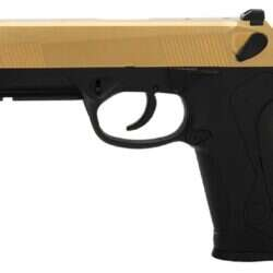 Airsoft WE Bulldog replica fullsize gold blowback 6mm greengas